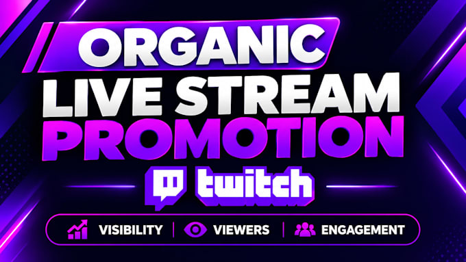 promote your twitch live stream to bring in more live viewers through embedding