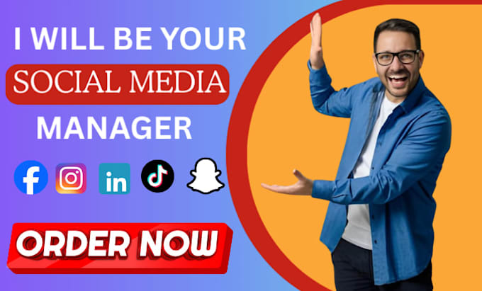 be your social media manager