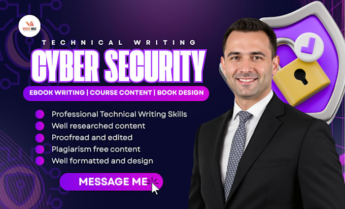 do cybersecurity technical ebook writing course content lead magnet and report