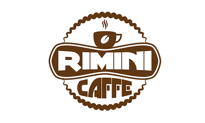 design monogram cafe coffee tea theme logo