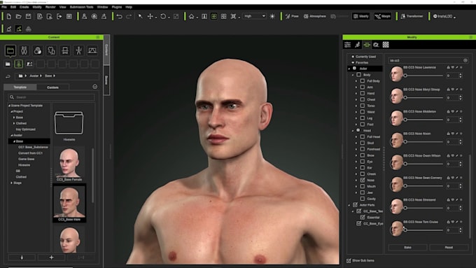 rig, create and animate 3d character, iclone 8, repotology, reallusion, cc4, cc5