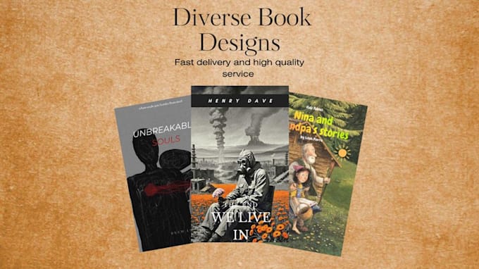 design book covers and ebook covers