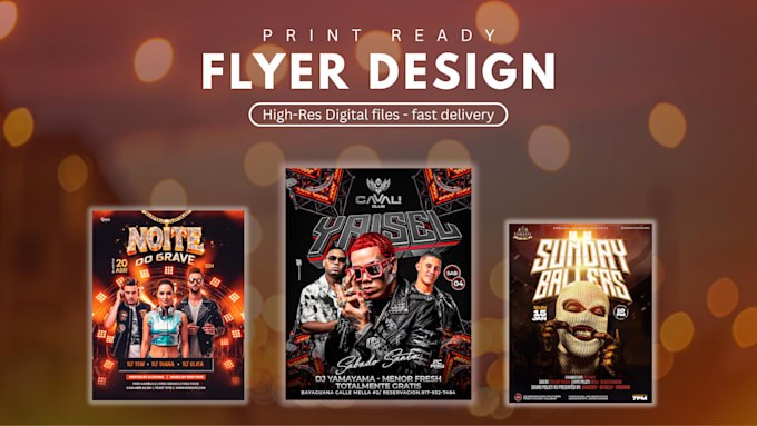Make modern event, church flyer design in 10 hours by Demrin_d | Fiverr