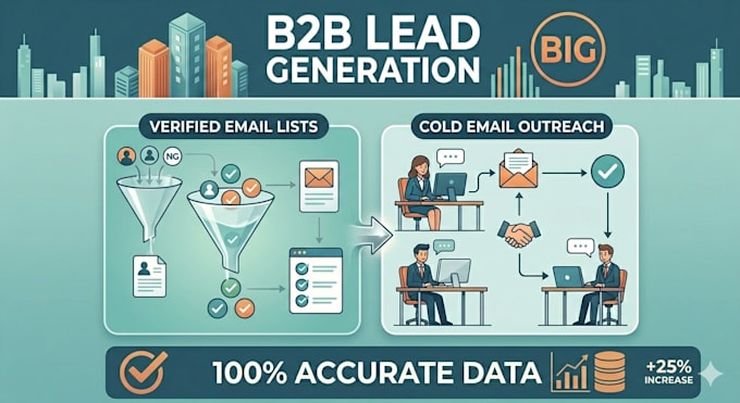 do b2b lead generation and cold email outreach
