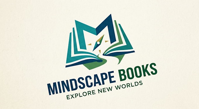 design a creative and professional book store logo