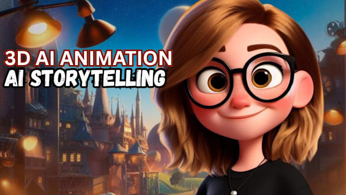 Create 3d pixar style ai animation video ai storytelling 3d ai video ...