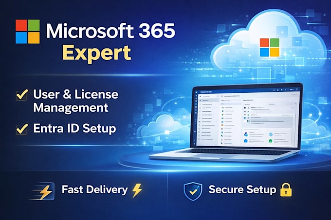 create microsoft 365 users, assign licenses and manage entra id