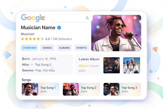 setup verified google knowledgepanel to establish authority for personal