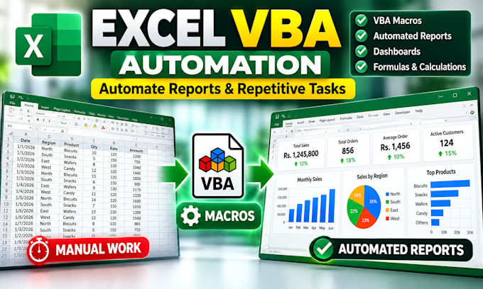 automate excel reports and tasks with vba macros