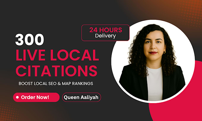 do 300 local citations and directory submission