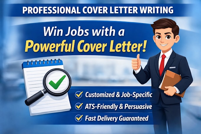 write a professional cover letter for job applications