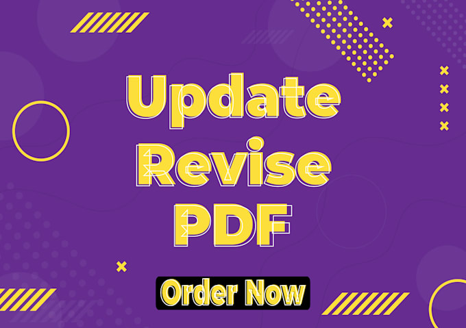 update, revise, and fix your PDF documents
