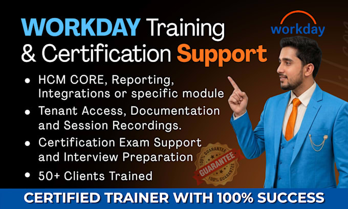provide complete workday training with certification support