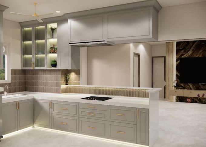 transform your kitchen with professional 3d renders