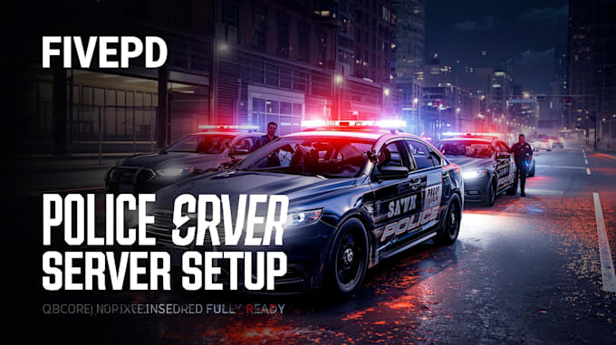 develop fivepd cops server based on qbcore nopixel inspired, fivepd server dev