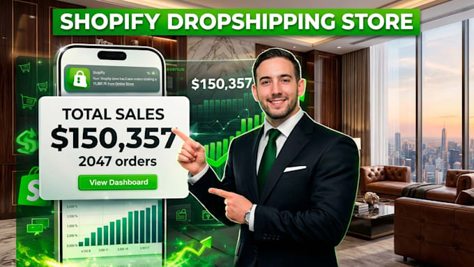 high converting shopify dropshipping store