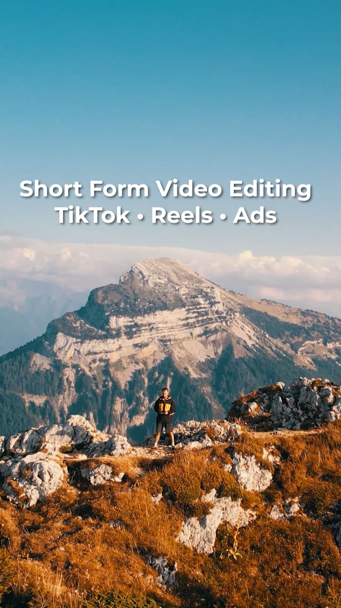 edit engaging short form videos for tiktok, reels and ads
