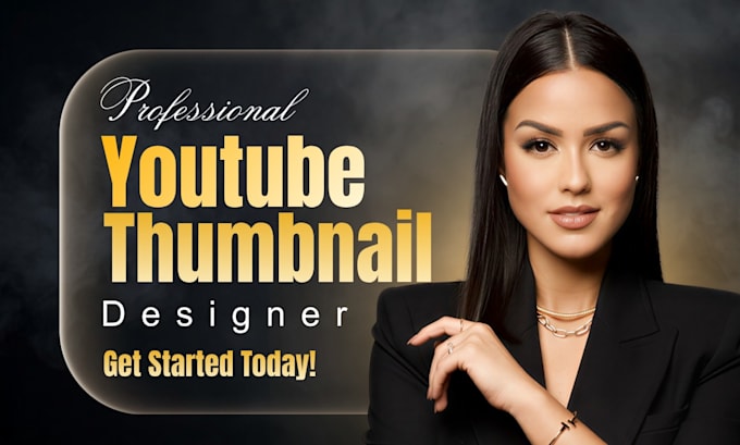 design attractive youtube thumbnail design
