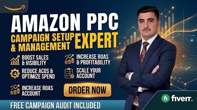 setup and optimize amazon sponsored ads PPC campaigns that convert