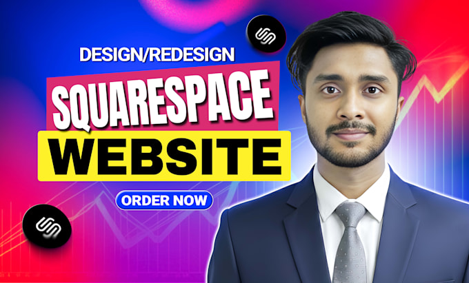design, redesign squarespace website or expert squarespace website development