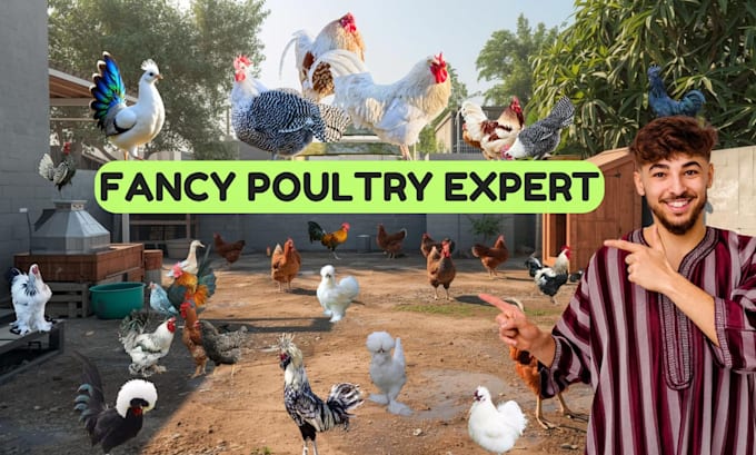 guide you to breed and grow fancy chickens successfully