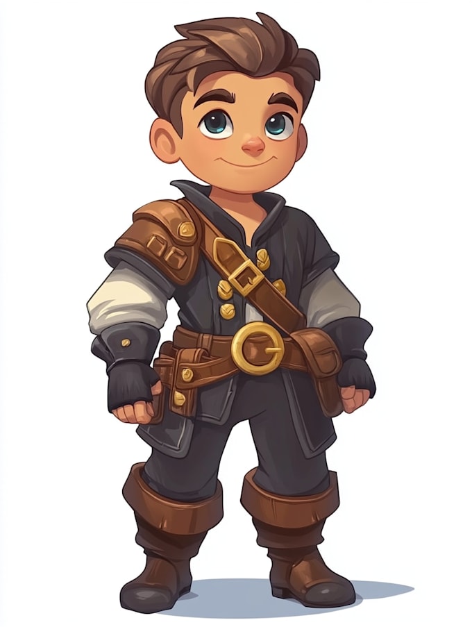 design 2d game character