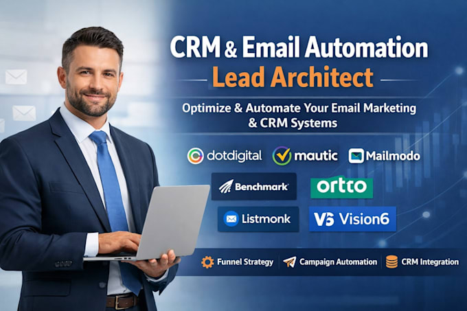 crm email automation lead dotdigital mautic mailmodo benchmark ortto listmonk