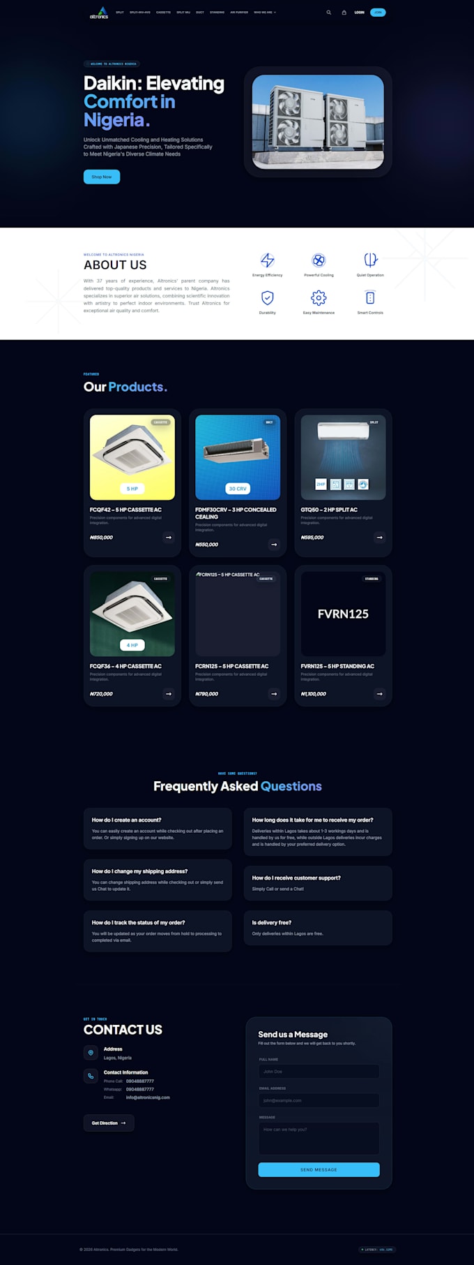 create a smart and responsive website for your business