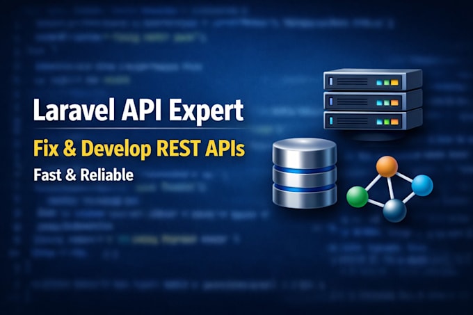 develop or fix rest API in laravel or PHP