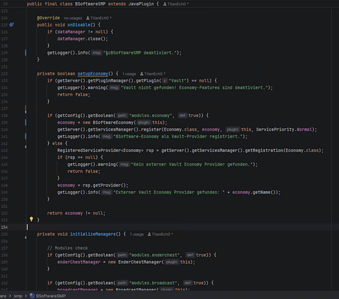 do custom minecraft plugins in java, spigot and paper
