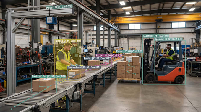 develop object detection, tracking and real time video analysis