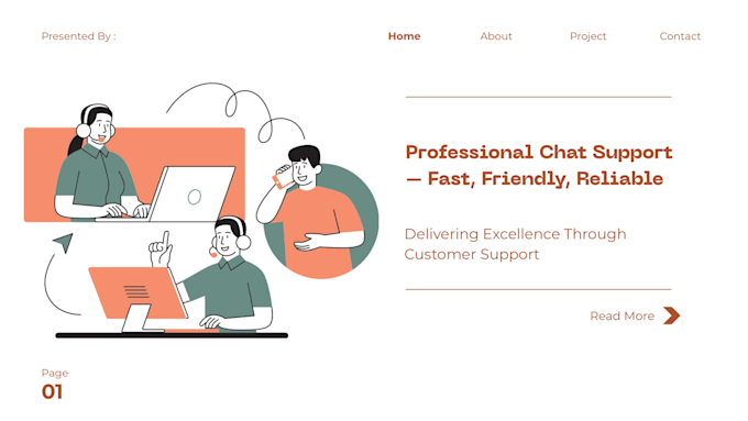 handle your live chat and customer messages professionally
