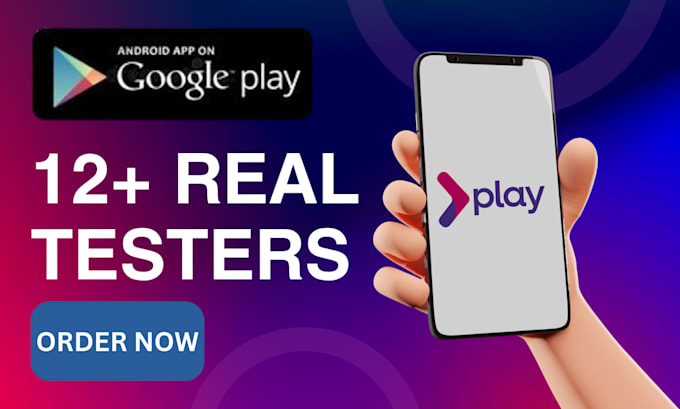 provide 12 testers 20 testers closed testing app testing