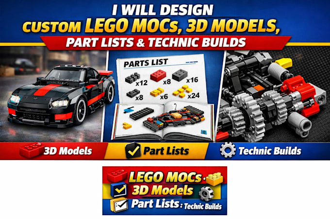 lego moc 3d model partlist technique build lego studio lego design 3d lego art