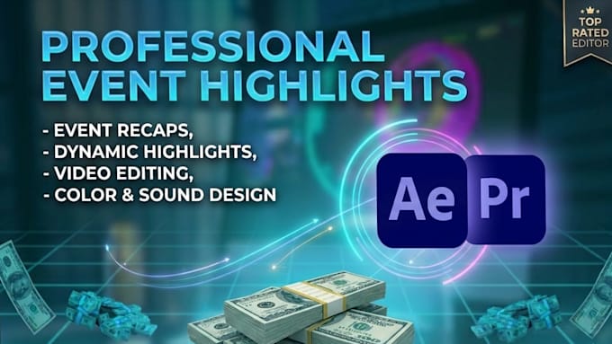 do engaging event recaps and highlights video editing