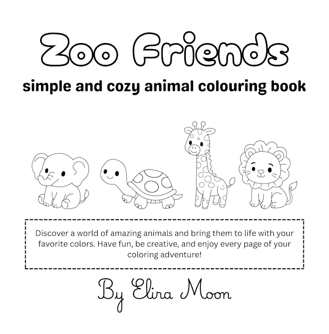 create a hand drawn doodle for KDP or digital print