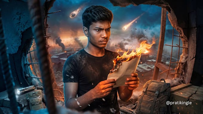 design catchy youtube thumbnail