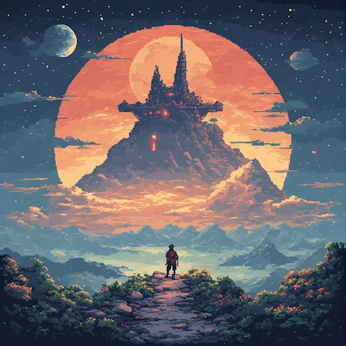 create pixel art for you
