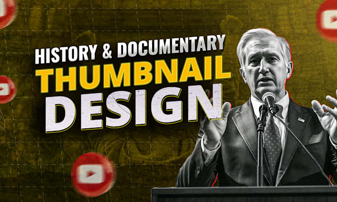 design history and documentary youtube thumbnails