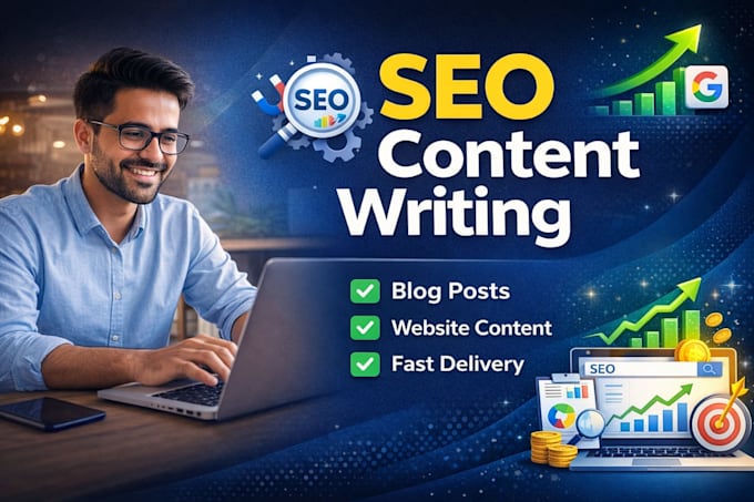 write SEO blog posts and website content