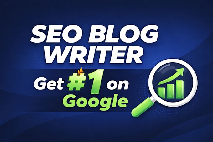 write SEO blog articles that rank on google