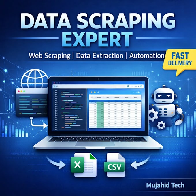 scrape data from any e commerce site to excel