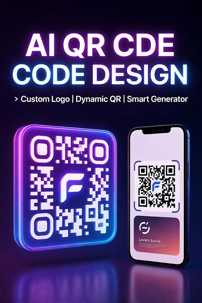 design ai qr code, custom logo qr code and dynamic qr code generator