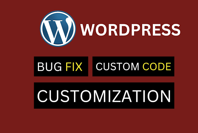 do wordpress bug fix, fix wordpress issues, fix wordpress errors, html css bugs