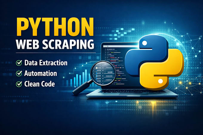 create python scripts for web scraping and task automation