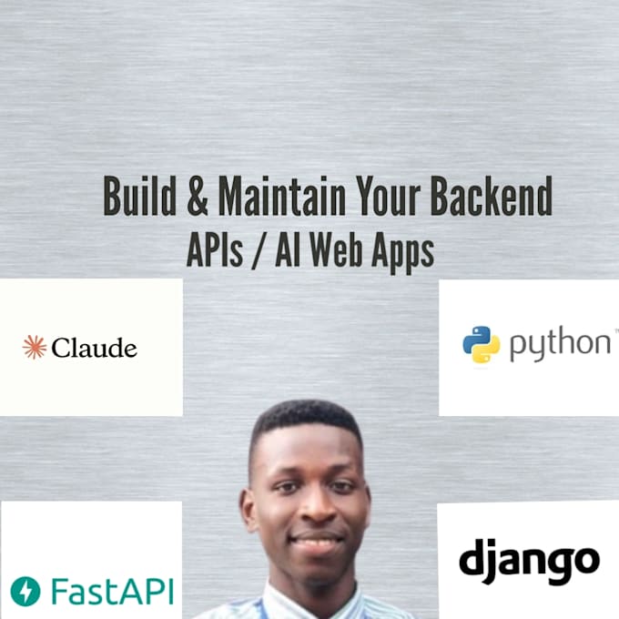 build, maintain python backend apis and ai apps with fastapi