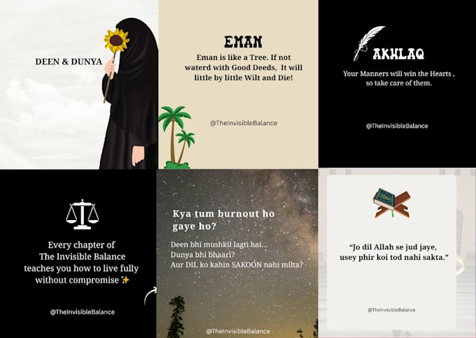 design engaging islamic instagram posts