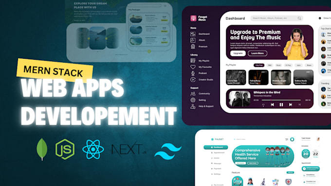 build a custom web app with react
