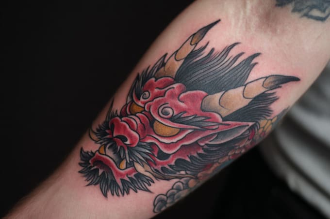 realism tattoo design with my style