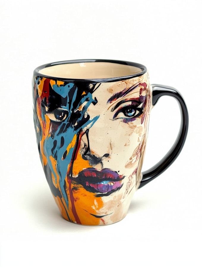 make a creative mug and cup designs